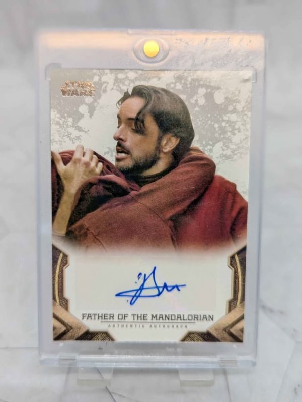 Topps Star Wars Bernard Bullen as Father of The Mandalorian Autograph Card - BP390993-6 - Image 2
