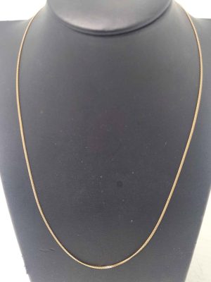 9CT YELLOW GOLD NECKLACE #GN340303