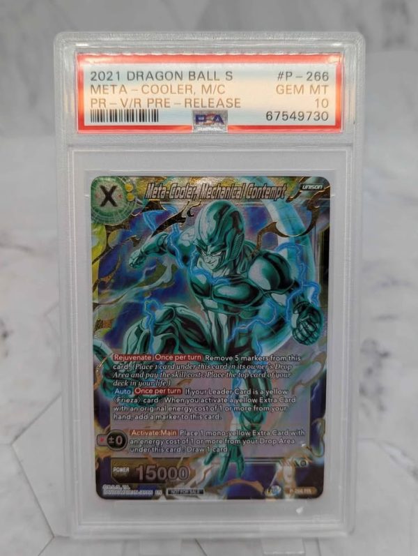 PSA Graded 2021 Dragon Ball Meta-Cooler, Mechanical Contempt Card (Gem Mint 10) - BP390991-1 - Image 2