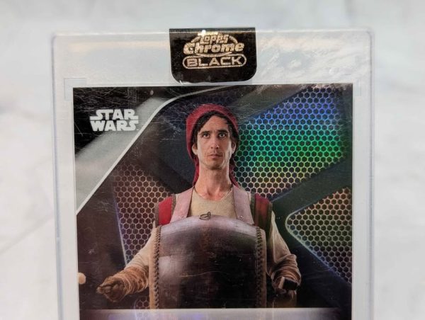Topps Chrome Black Star Wars Drummer Autograph Card - BP390994-3 - Image 3