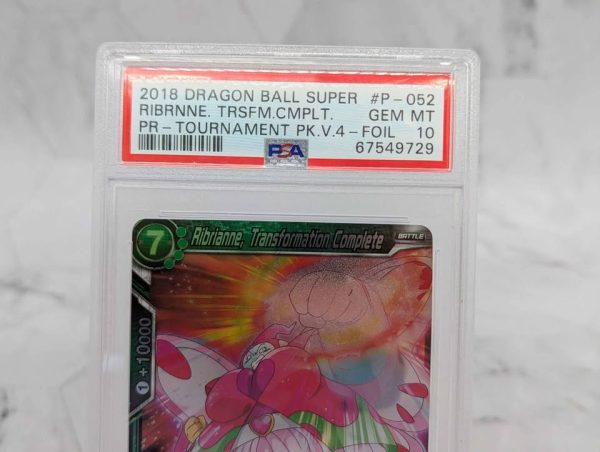 PSA Graded 2018 Dragon Ball Ribrianne, Transformation Complete Card (Gem Mint 10) - BP390991 - Image 3
