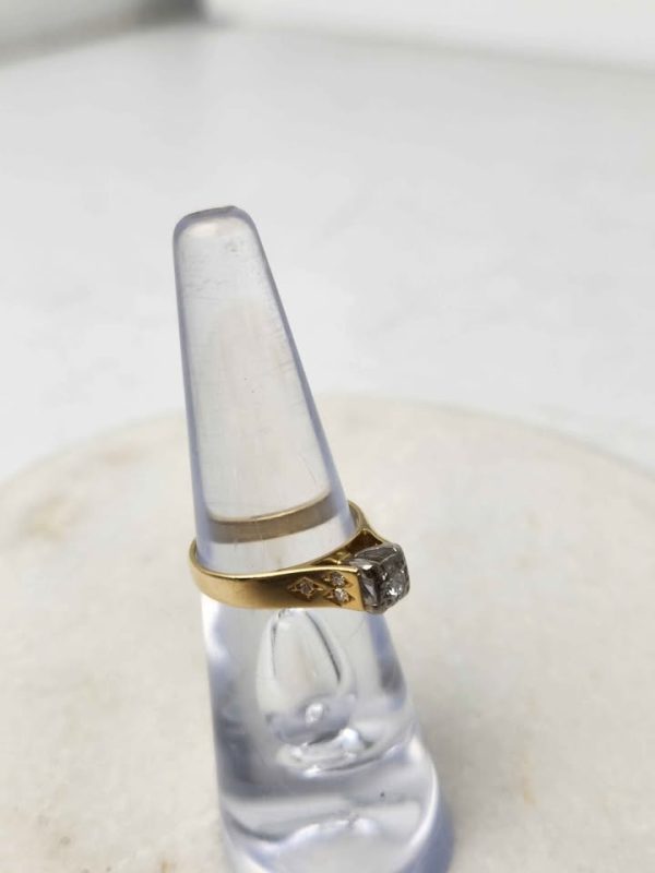 LADIES 18CT YELLOW GOLD RING #GN389699 - Image 7
