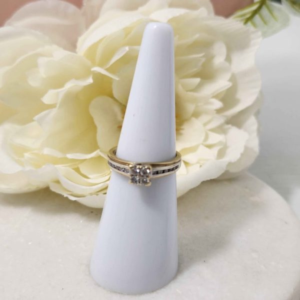 9CT YELLOW GOLD RING #GN371146 - Image 3