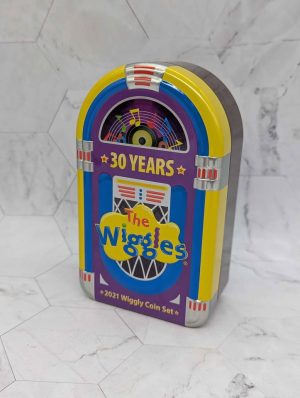 Wiggles 2021 30c 2-Coin Set With Juke Box Case - BP392933