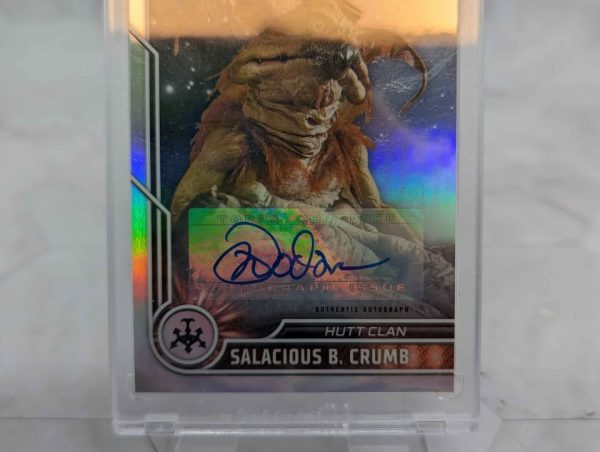 Topps Chrome Star Wars Mark Dodson as Salacious B. Crumb Autograph Card - BP390993-7 - Image 4