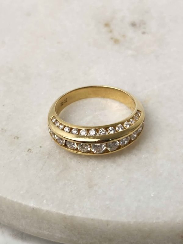 19CT YELLOW GOLD RING (VAL) #GN376535 - Image 5