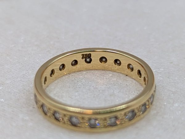 Valuated Ladies 18CT Yellow Gold Diamond Band Ring (4.13gms) - BP373758 - Image 5