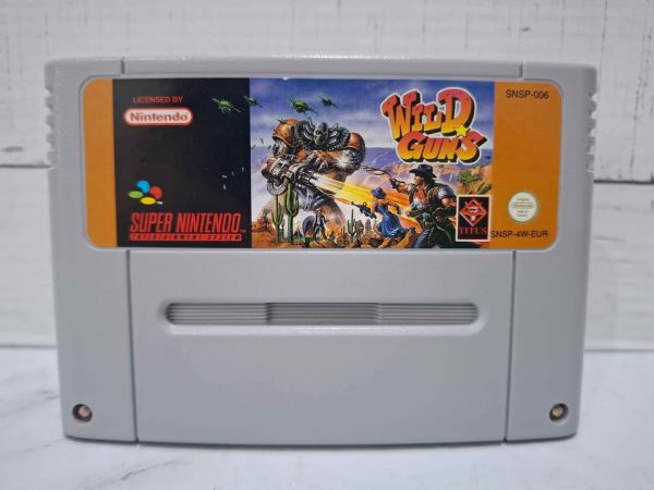 WILD GUNS  NINTENDO GAME *NO MANUAL* TW391645-71 - Image 6