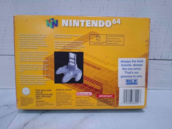 NINTENDO 64 CONTROLLER PAKK *NO MANUAL* TW391645-26 - Image 3