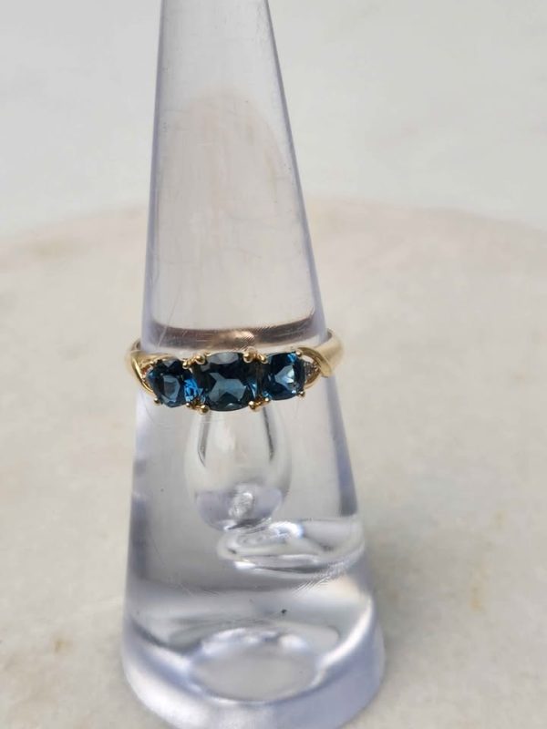 9CT YELLOW GOLD RING #GN390850