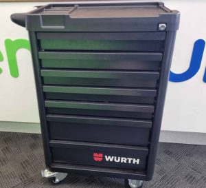 WURTH SYSTEM 8 DRAW WORKSHOP TROLLEY WITH TOOLS TW357858