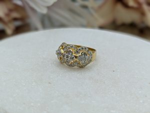Ladies 18CT Yellow Gold Diamond Dress Ring (5.2gms) - BP384423