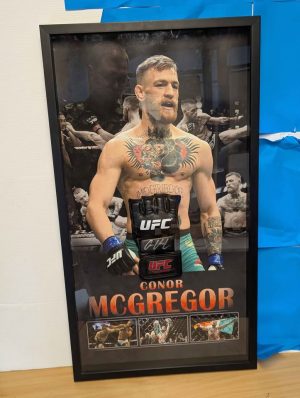 TaylorMade Framed Connor McGregor Gloves Memorabilia - BP395009