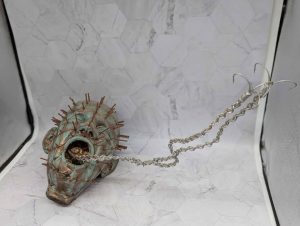 Hellraiser III Pinhead Pillar of Souls Movie Used Prop Head w/ Hooks - BP396700