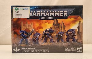 Warhammer Space Marines: Heavy Intercessors 5 Citadel Miniatures - IP399124