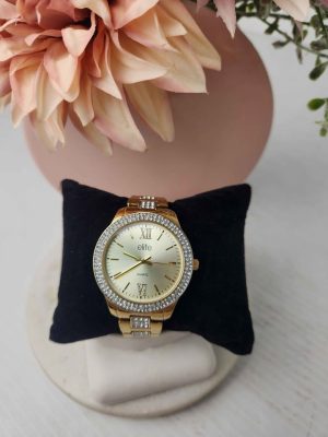 LADIES GOLD ELITE WATCH #GN400950