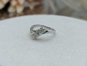 Ladies 14CT White Gold Diamond Ring (3.5gms) - BP359571