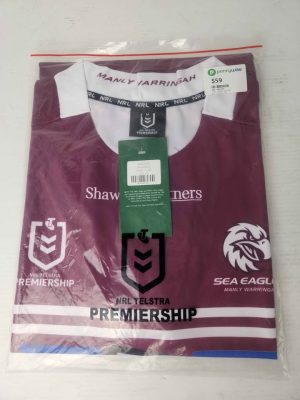 NRL MANLEY SEA EAGLES JERSEY- M #GN402315