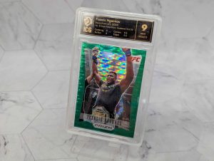 ICG Graded 2022 Panini Prizm UFC Francis Ngannou Trading Card (18/25 - Mint 9) - BP391096