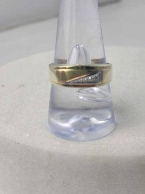 MENS 9CT YELLOW GOLD RING #GN398793