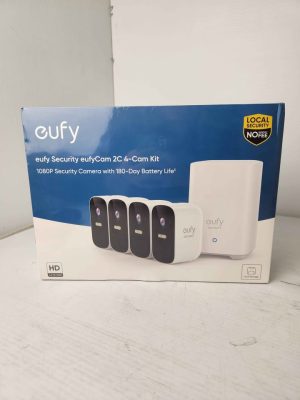 EUFY SECURITY CAMERA SET (4) IN SEALED BOX #GN402658