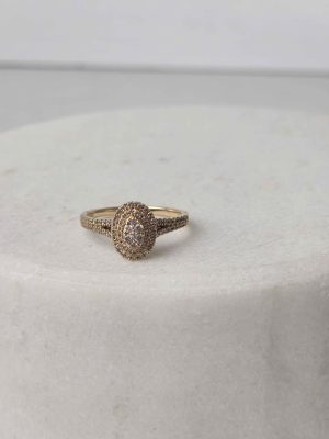 LADIES 10CT YELLOW GOLD RING #GN401171