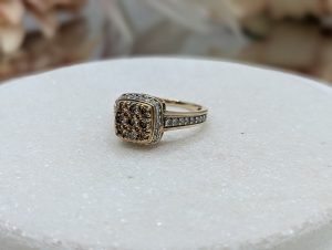 Ladies 9CT Yellow Gold Diamond Ring (4.9gms) - BP369949