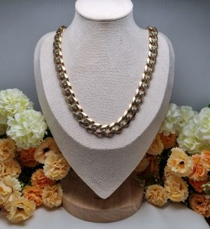 9ct Yellow Gold Curb Link Chain TW404520