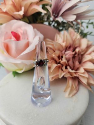 18CT YELLOW GOLD DIAMOND RING #GN352459