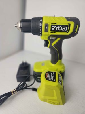 RYOBI DRILL (RPD18) WITH BATTERY & CHARGER #GN408141