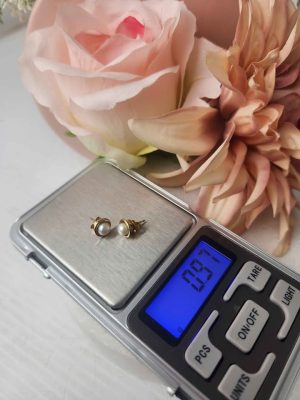 LADIES 9CT YELLOW GOLD EARRINGS #GN407704