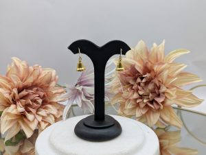 Ladies 9CT Yellow Gold Bell Earrings (1.8gms) - BP401576