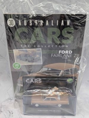 Australian Cars The Collection 1:43 Ford Fairlane ZB (1968) Model Car w/ Magazine - BP409801-2