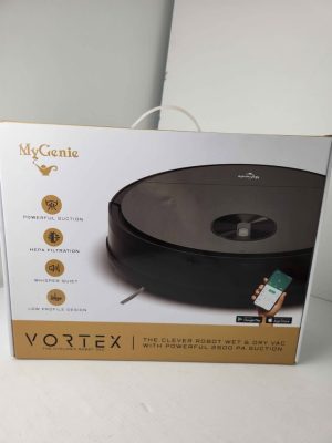 MYGENIE ROBOT VACUUM CLEANER ON BOX #GN407062