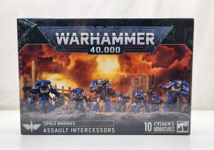 Warhammer Space Marines Assault Intercessors Miniatures - IP408284