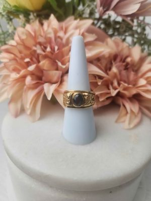 14CT YELLOW GOLD RING #GN337151