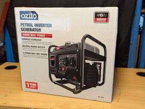 Sealed Ozito 2000W Petrol Inverter Generator - BP406863