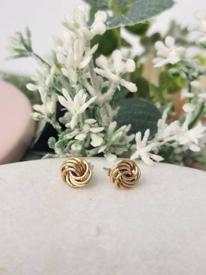 9ct Yellow Gold Studs - GN405455