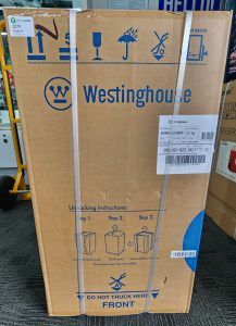 Westinghouse White 93L Bar Fridge New in Box - IP403258