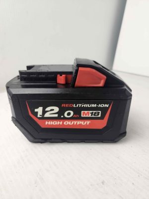 MILWAUKEE M18 12.0AH BATTERY (ONLY CHARGES TO 2 BARS) #GN408337