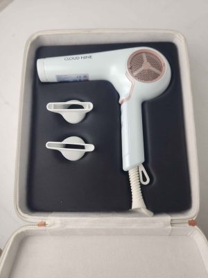 CLOUD NINE HAIR DRYER IN WHITE CASE #GN408356
