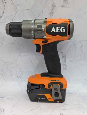 AEG 18V Brushless Hammer Drill Driver & Impact Driver 4Ah Kit - BP408828