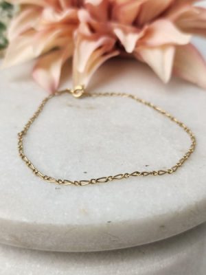 Thin Yellow Gold Bracelet - GN405449