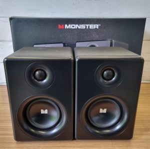 Monster Compact Bookshelf Speakers TW412183