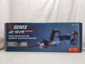 SENIX Compact Reciprocating Saw with 2Ah Battery, Charger & Storage Bag - IP412328
