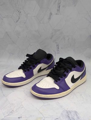 Nike Air Jordan 1 Low Court Shoes (Mens US10) - BP410494