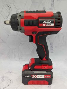 Ozito 18V Brushless Impact Wrench w/ 4Ah Battery - BP410215