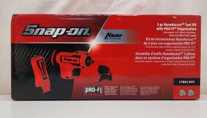 Snap-On 2 PC NanoAxcess Tool Kit 1/4 Inline Driver & Impulsor - IP402414