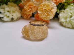 9ct Yellow Gold Channel Set Ring TW407986