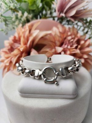 LADIES SILVER BELCHER BRACELET #GN386728